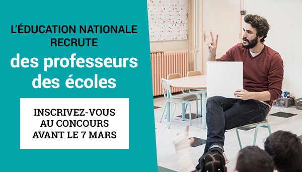 Recrutement de professeurs des écoles pour l’académie de Créteil