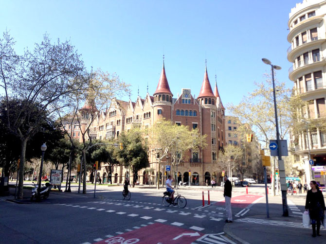 Avenue Diagonale.