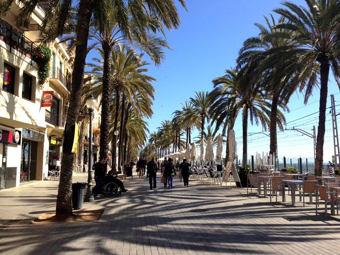 Badalona, commune de la province de Barcelone.