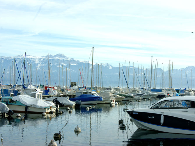 Port de Lausanne Ouchy.