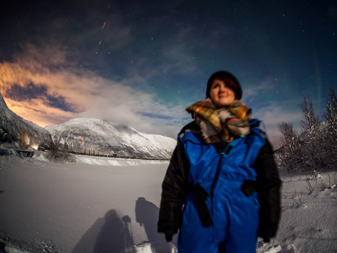 Les aurores boréales, Tromsø.