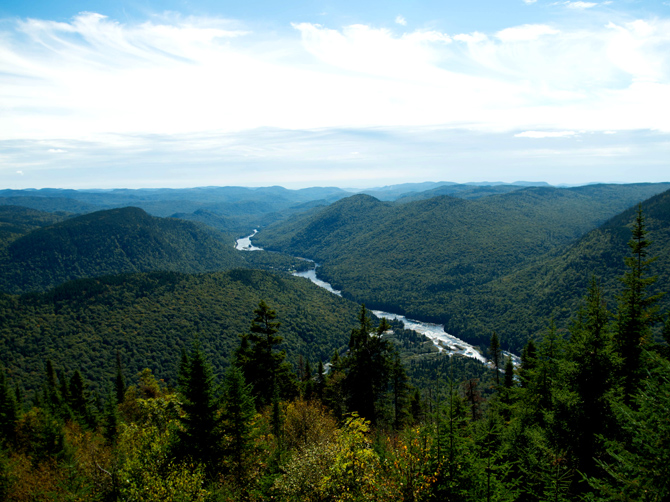 Rivière Jacques-Cartier.