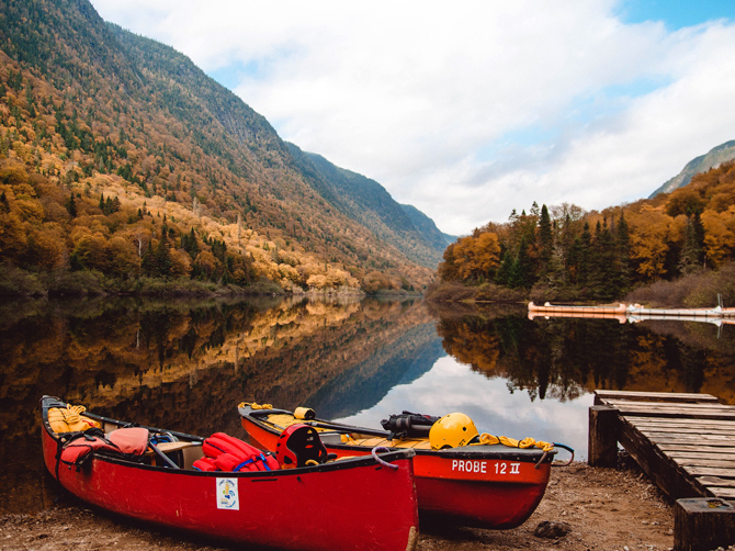 Parc national de la Jacques-Cartier.