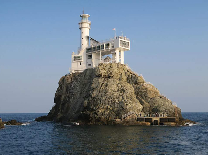 Oryukdo Island, près de Busan.